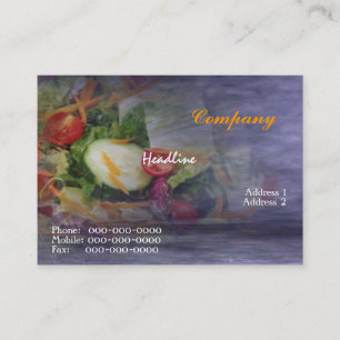 Salad Business Card