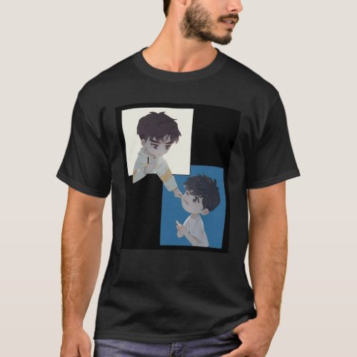 Salad Days_ Bai Jinyi and Jian Shen Anime Manga T_Shirt