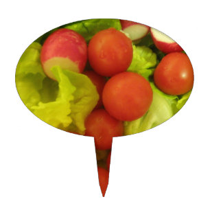 Salad Vegetables Cake Pick