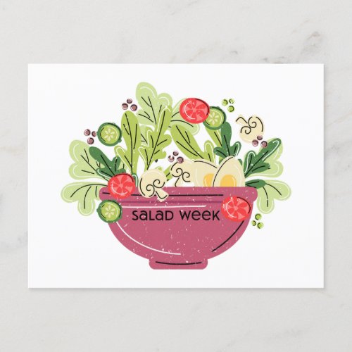 Salad Week Postcard