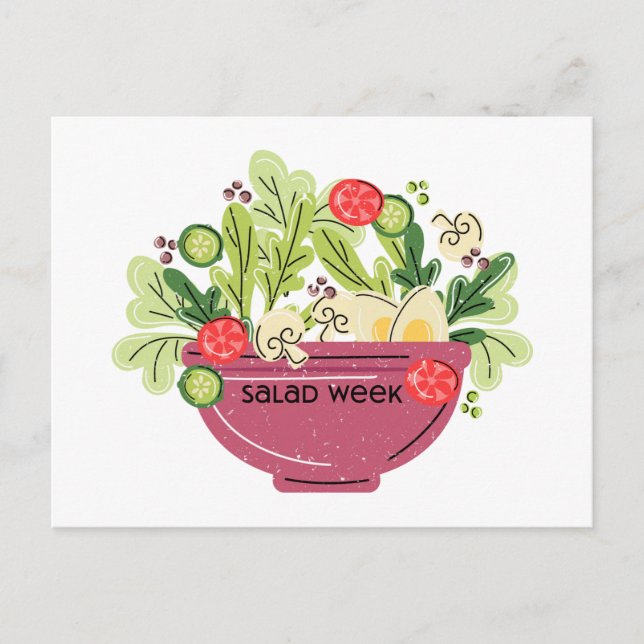 Salad Week Postcard (Front)