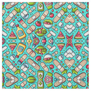 Salad Wound Dressing Fabric