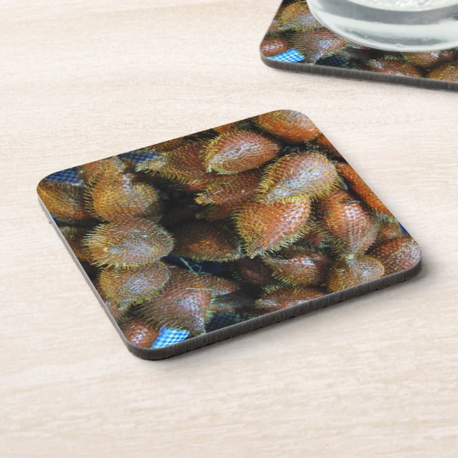 Salak [Snake Fruit] Beverage Coaster (Left Side)