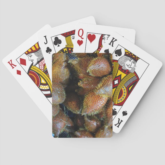 Salak [Snake Fruit] Poker Cards (Back)