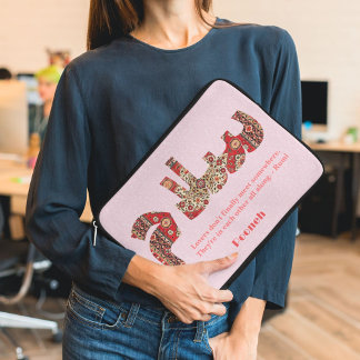 Salam | Anniversary Gifts for Iranian Girlfriend Laptop Sleeve