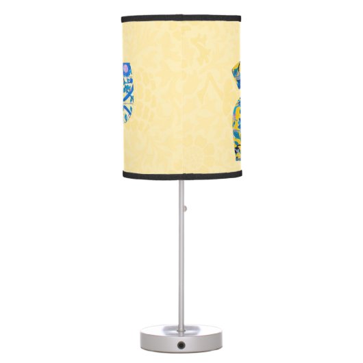 Salam | Anniversary Iranian Gifts for Girlfriend Table Lamp (Back)