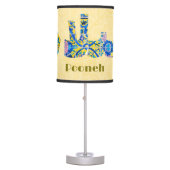 Salam | Anniversary Iranian Gifts for Girlfriend Table Lamp (Front)