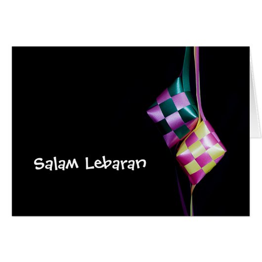 Salam Lebaran Cards (Front Horizontal)