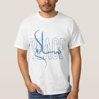 Salam Peace Arabic Calligraphy T-Shirt