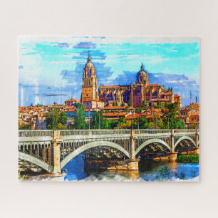 Salamanca / Castile and Leon, Spain. Jigsaw Puzzle