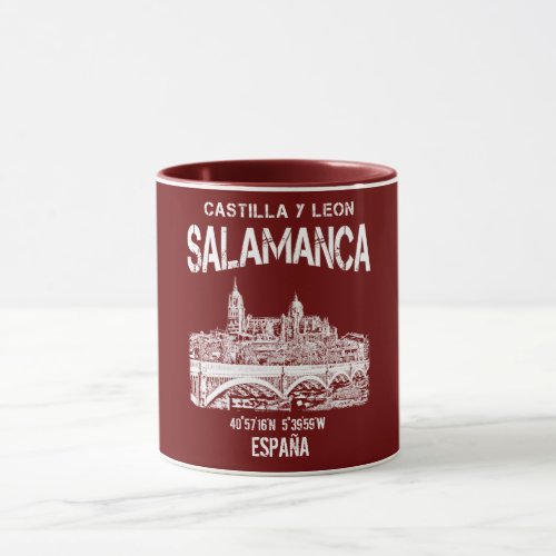 Salamanca  Castile and Leon Spain Mug