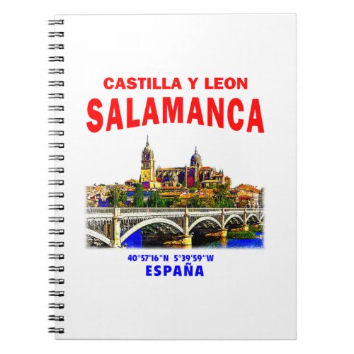 Salamanca  Castile and Leon Spain Notebook