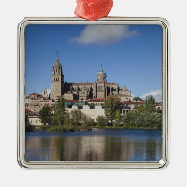 Salamanca Cathedrals and town Metal Ornament (Front)