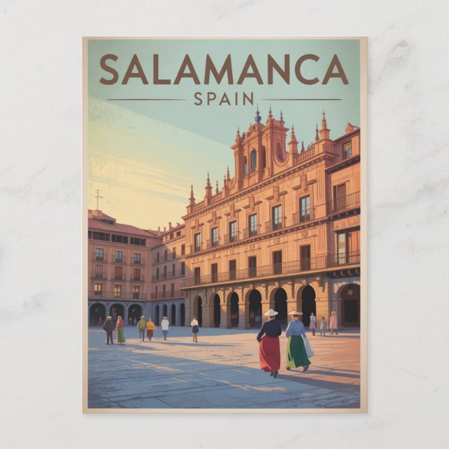 Salamanca Spain Postcard (Front)