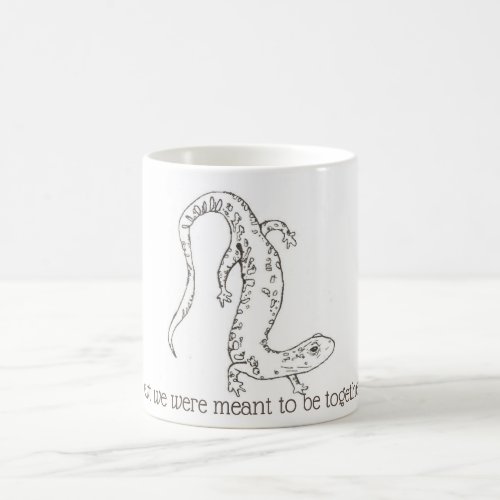 salamander coffee mug