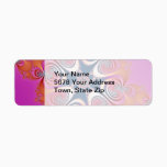 Salamander - Fractal Art Label