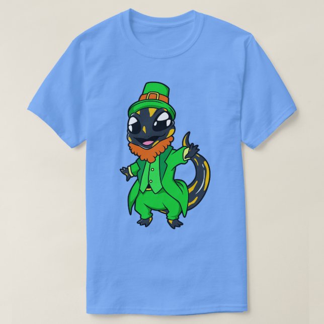 Salamander  St Patricks Fire Salamander T-Shirt (Design Front)