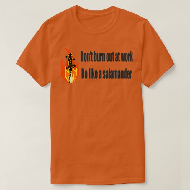 Salamander T-Shirt (Design Front)