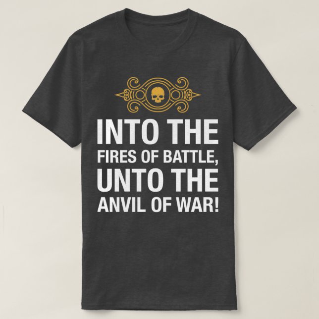 Salamanders Battlecry Miniature Wargaming Gaming T T-Shirt (Design Front)