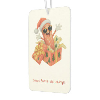 salami-brate the holidays! air freshener