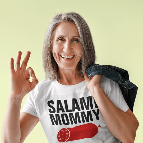 SALAMI MOMMY Funny Mom T_Shirts