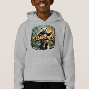 Salapanda Illustration – Salamander Panda Funny Hoodie