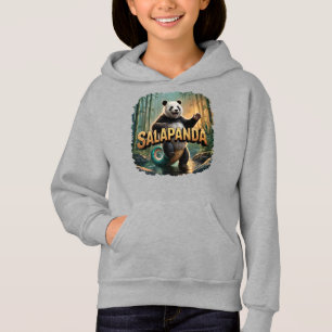 Salapanda Illustration – Salamander Panda Funny Hoodie