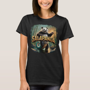 Salapanda Illustration – Salamander Panda Funny T-Shirt