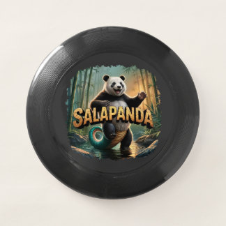 Salapanda Illustration – Salamander Panda Funny Wham-O Frisbee