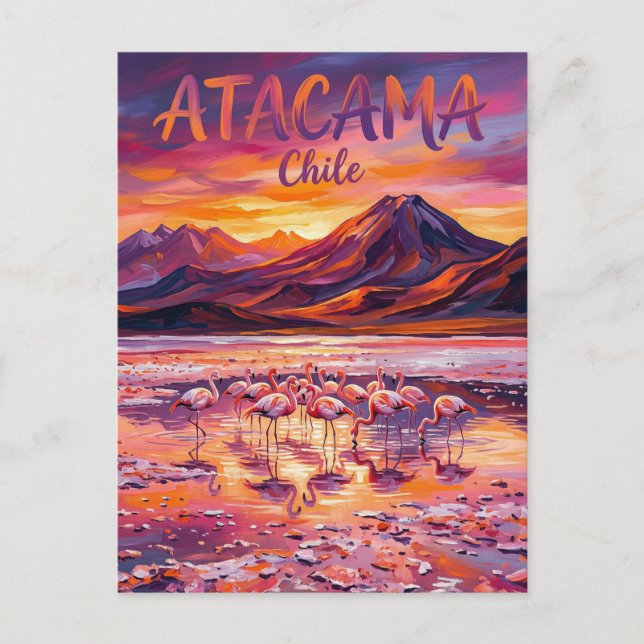 Salar de Atacama Chile Postcard (Front)