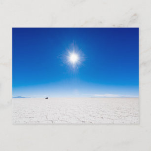 Salar de Uyuni, Bolivia. Postcard