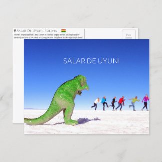 Salar de Uyuni, Bolivia Postcard