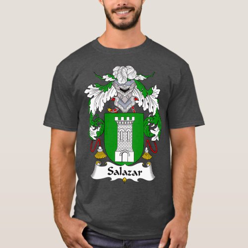 Salazar Coat of Arms Family Crest  T_Shirt