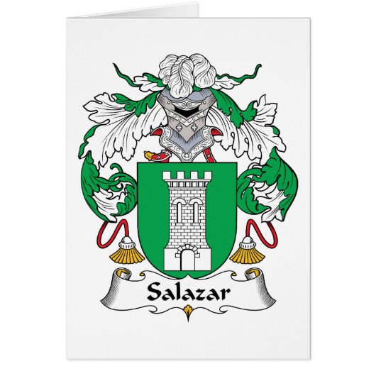 Salazar Family Crest (Front)