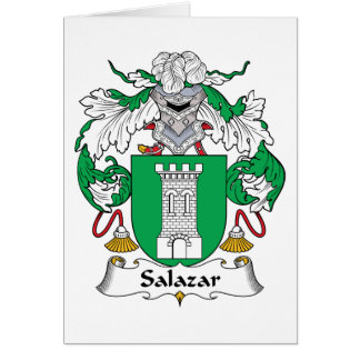 Salazar Family Crest Cards