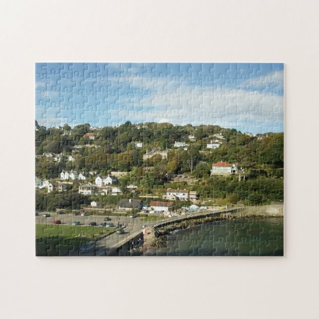 Salcombe Beach Uk Jigsaw Puzzle (Horizontal)