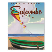 Salcombe, Devon Vintage Travel Poster (Front)
