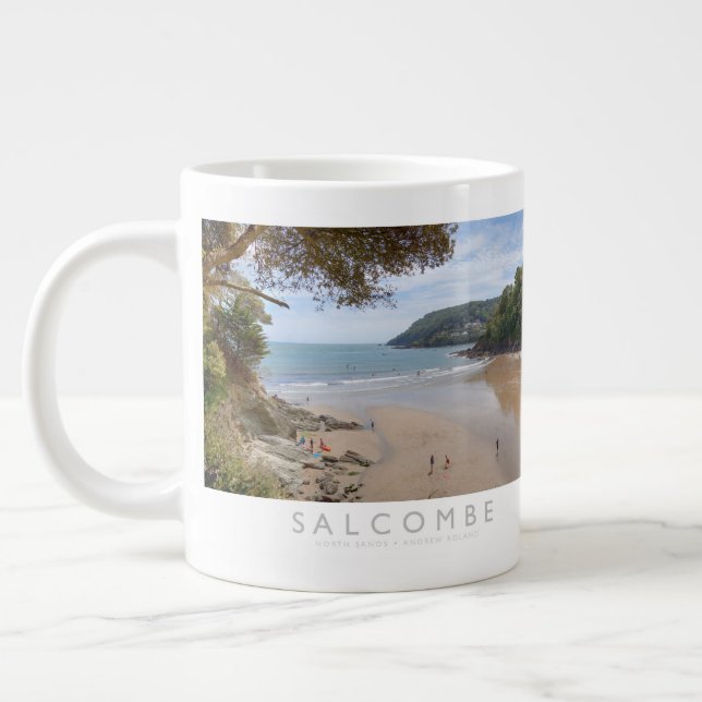 Salcombe Giant Coffee Mug (Left)