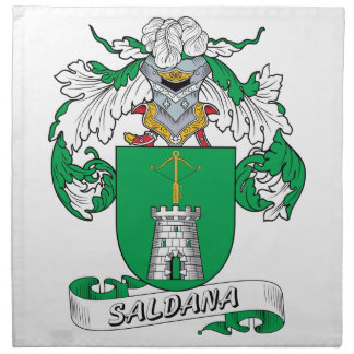 Saldana Family Crest Napkin