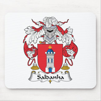 Saldanha Family Crest Mouse Pad