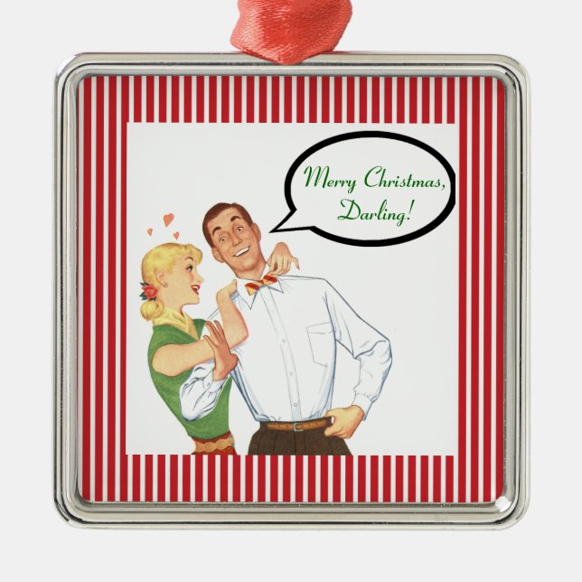 SALE! 1950 Ornament - "Merry Christmas, Darling" (Front)