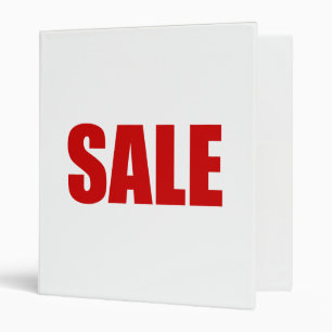 SALE 3 RING BINDER