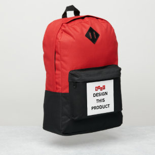 SALE! Backpack - Port Authority Retro - Red/Black