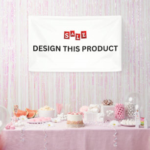 SALE! Banner - 3' x 5' - Indoor - Custom