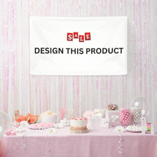 SALE! Banner - 3' x 5' - Indoor - Custom