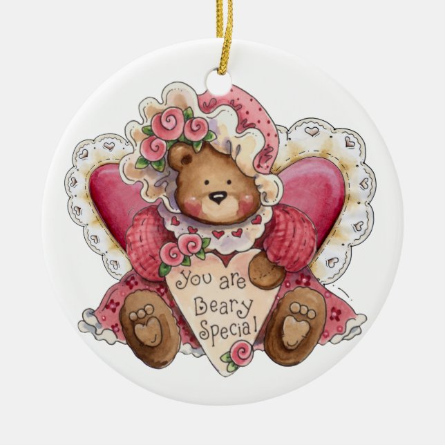 SALE!Beary Special - SRF Ceramic Ornament (Front)