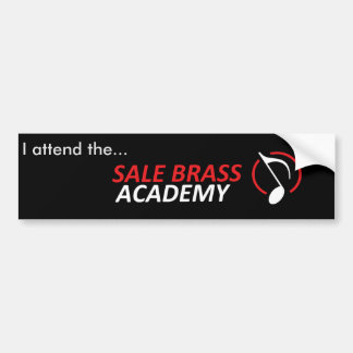 Sale Brass Academy Player Bumper Sticker