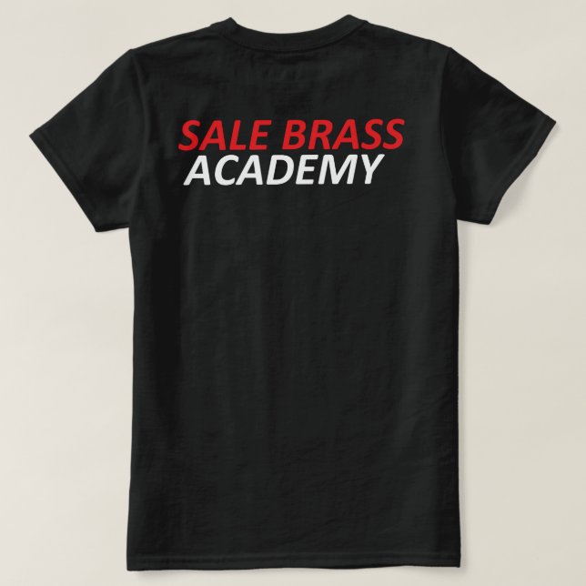 Sale Brass Academy Women's T-Shirt (Design Back)