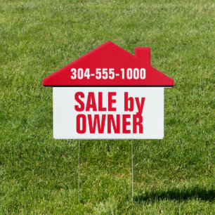 SALE by OWNER House Sign