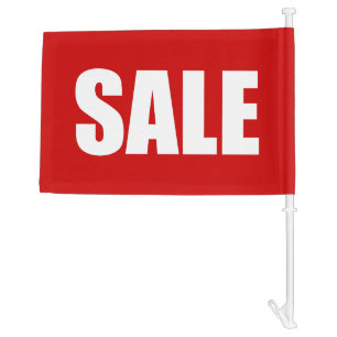 SALE CAR FLAG
